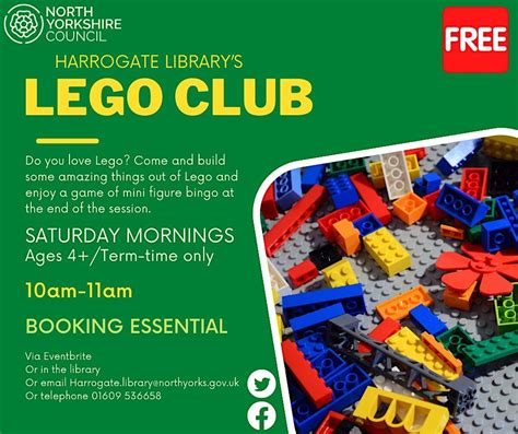Harrogate Library Lego Club, Harrogate Library, 13 April 2024 | AllEvents