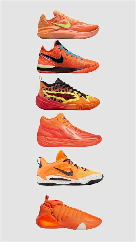 Orange hoop shoes | Orange basketball shoes, Nike basketball shoes, Bb ...
