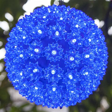 Image result for Blue Sphere LED Net Lights