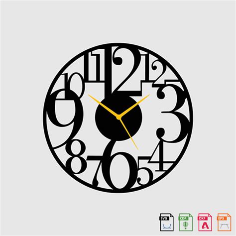 Wall Clock Number – ArtElora