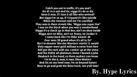 Freestyle Rap Lyrics About Haters
