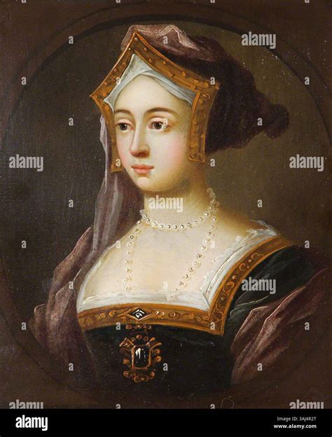 This portrait, painted between 1800 and 1899, depicts Jane Seymour (1509–1537), the third wife ...