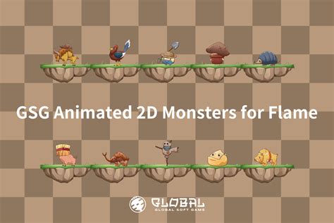 2D Anima Monster - Fields Series | 2D Characters | Unity Asset Store