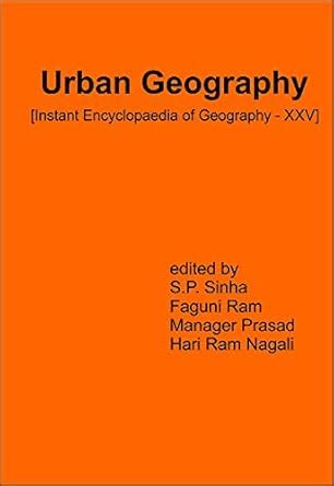 Buy Urban Geography [Instant Encyclopaedia of Geography Vol. 25] Book ...