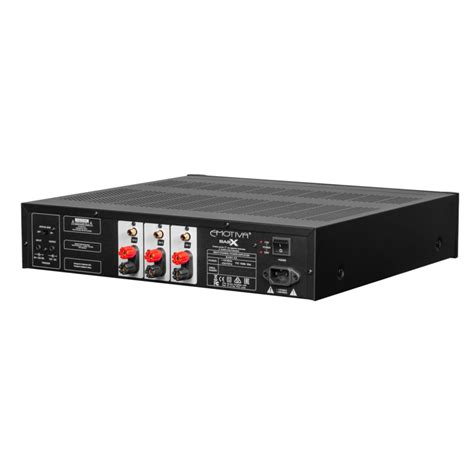 Emotiva BasX A3 - 3 Channel Power Amplifier | AVStore.in
