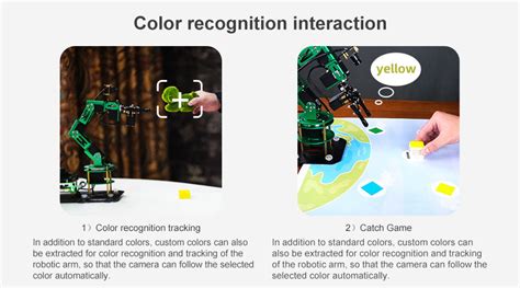 DOFBOT AI Vision Robotic Arm with ROS for Raspberry Pi 4B 8GB/4GB ...