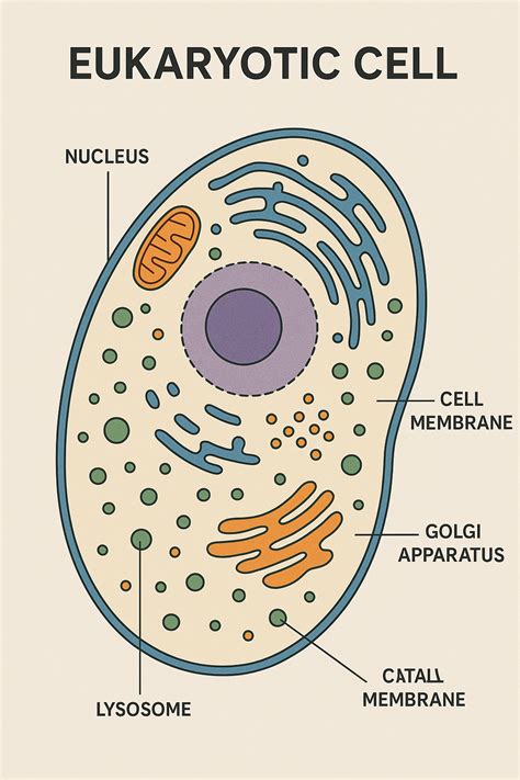 Eukaryotic Cell Drawing