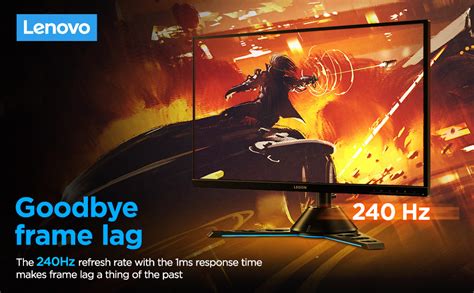 Lenovo Legion Y-Series 27" (68.6Cm) Qhd Nvidia G-Sync Esports Gaming ...