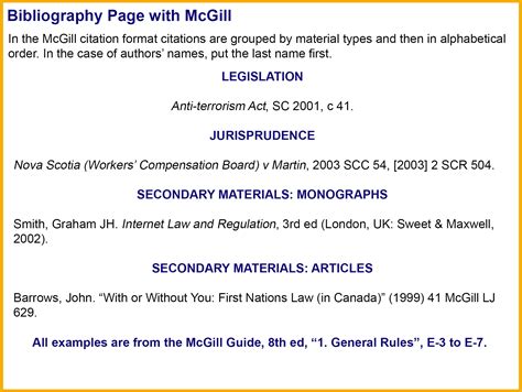 McGill 8th Edition - Citation Style Guide - LibGuides at Dalhousie University