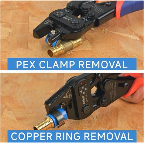 PEX Crimping Tool Set with Cinch Clamp Tool, Removal Tool — iCrimp Tools