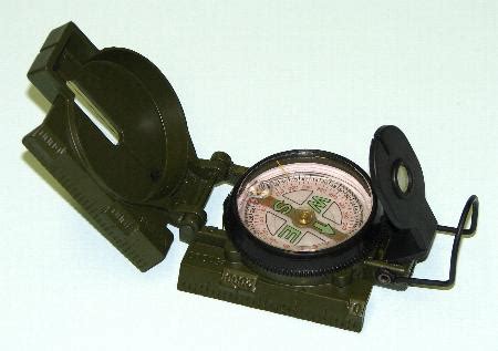 Image result for How to Use a Lensatic Compass