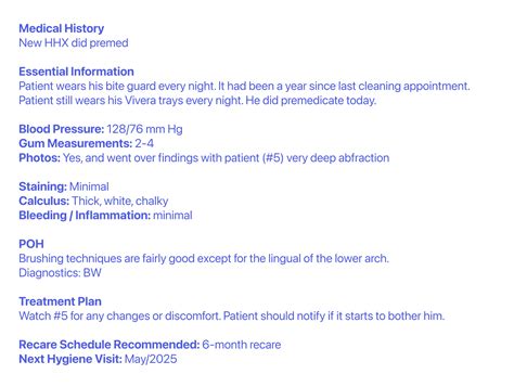 Image result for Blue Note Tutorial Dental