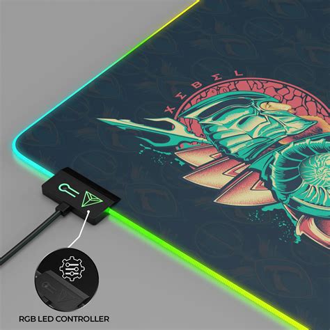 Aquaman - XEBEL Kingdom Gaming Mouse Pad | DC Comics Mouse Pads | Cybeart