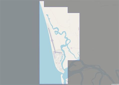 Map of Unalakleet city - Thong Thai Real