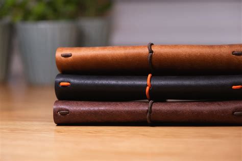 Premium Leather Journal Notebook Cover Pocket Size, A5, A6, B5, B6, A4 - Etsy | Leather journal ...