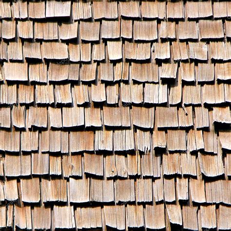 Wood Shingle Roof Texture Seamless 03782