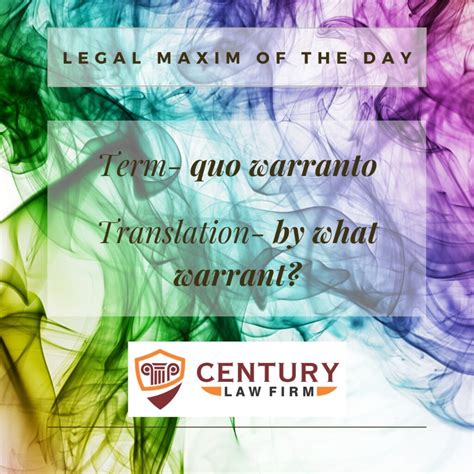 Most Used Legal Maxim(s) with Meanings - Page 5 of 7 - Century Law Firm ...