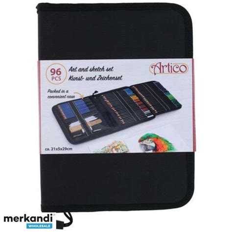 96 Piece Art and Sketches Set Complete Drawing Accessories for Artists ...