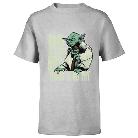 Star Wars Yoda Do or Do Not There is No Try Vintage Style - Short ...
