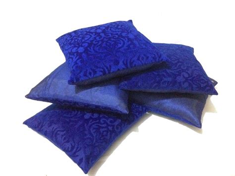 Buy Shine villa Floral Cushion Covers 24 * 24 Set of 5(Blue, 60cm*60cm ...