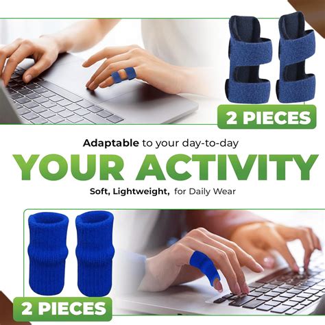 SimplySeniors Simply Seniors Trigger Finger Splint - Set of 2 India | Ubuy