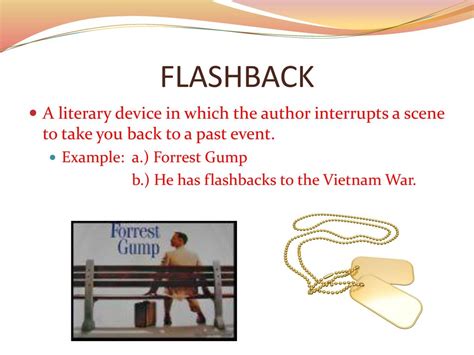 Image result for Flashback Literary Device