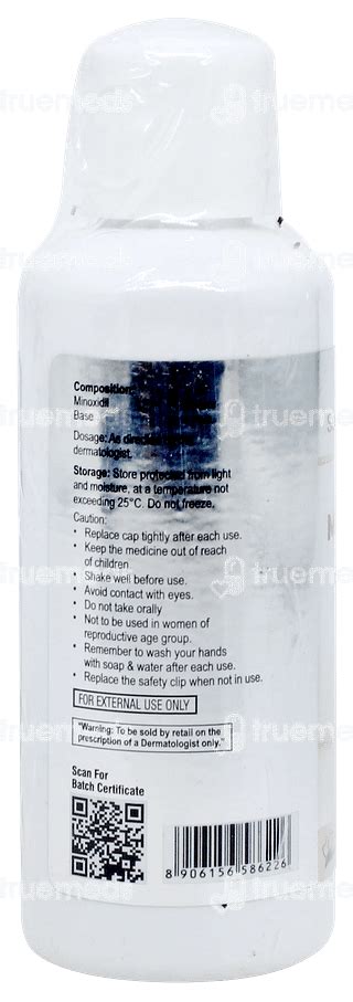 Minoxytop 2 Solution 60ml - Uses, Side Effects, Dosage, Price | Truemeds