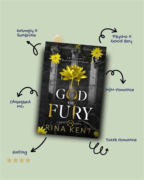 God of Fury by Rina Kent | Teen romance books, Romantic books, Dark books