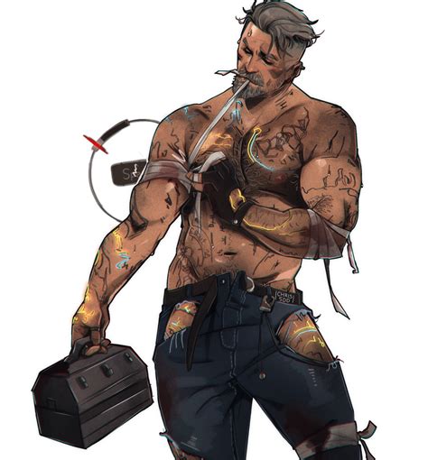 vittorio toscano (dead by daylight) drawn by chris_sdd | Danbooru