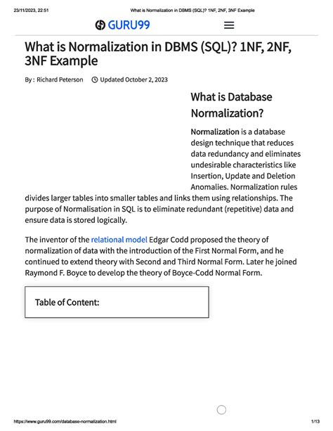 Image result for Computer Normalization