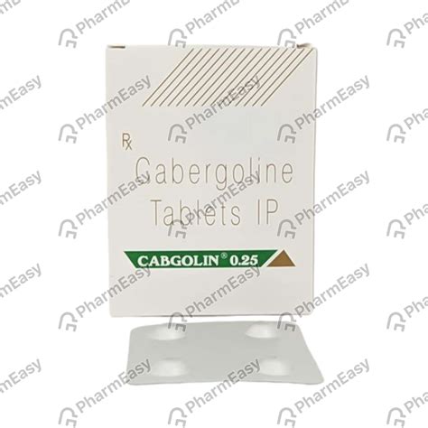 Cabgolin 0.25 Tablet: Uses, Side-effects, Price, Dosage & More Info ...