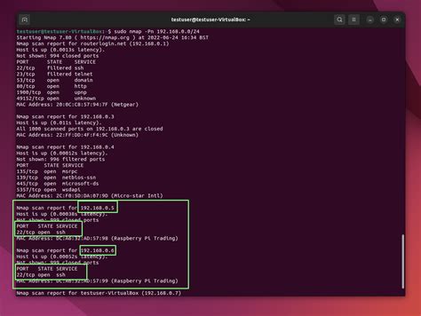 Network Hardware Scanner 的图像结果
