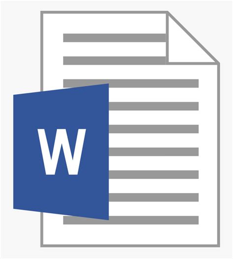 Word File Icon PNG 的图像结果