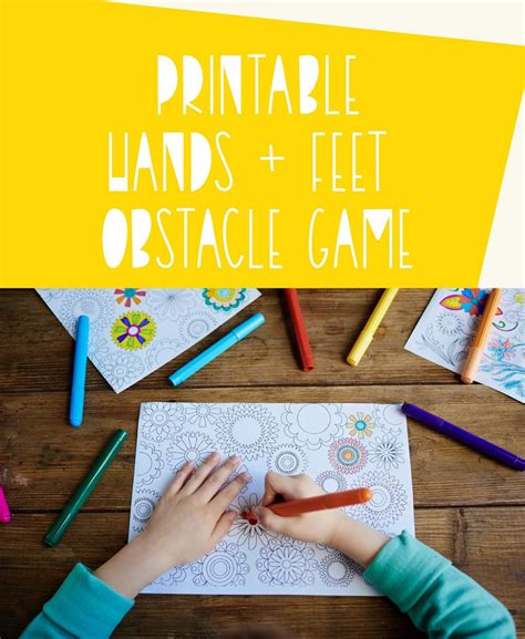 11 Hands and Feet Game Printable Ideas - Fun Party Pop