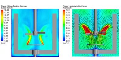 CFD-aided Characterization of Gas Dispersion with Fluent