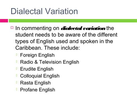 CAPE Communication Studies - The language analysis | PPT