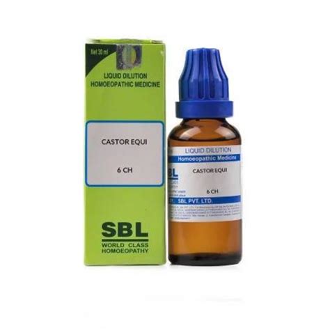 SBL Homeopathy Castor Equi Dilution 30 ml