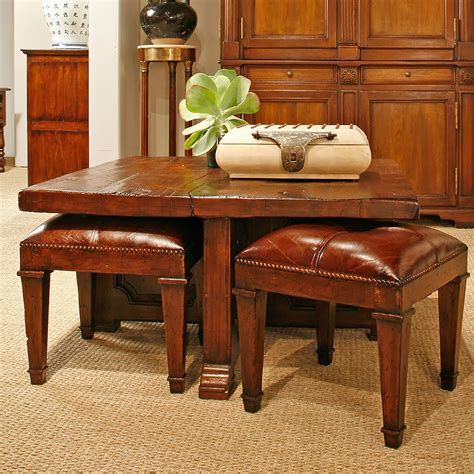 Nesting Coffee Table With Seating at Donald Peterson blog