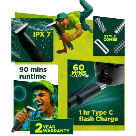 Bombay Shaving Company OmniBlade 3-in-1 Beard and Body Trimmer For Men ...