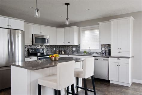 L Shaped Kitchen With Island - AMAZING HOME DECORATION