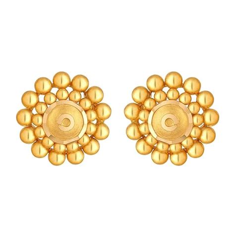 Joyalukkas 22KT Gold Earrings For Women : Amazon.in: Jewellery