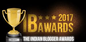 “When the Muse Strikes!” - nomination for The Indian Blogger Awards 2017