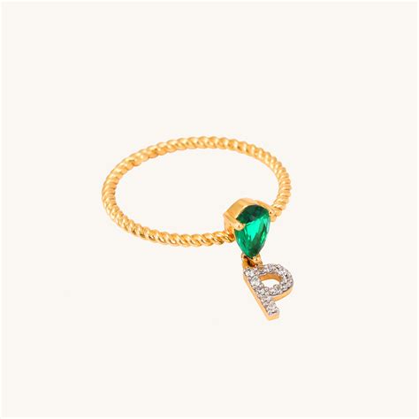 P Drop Ring – Caratly
