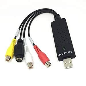 Microware USB 2.0 Easiercap Audio Video VHS to DVD Converter Capture ...