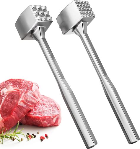 Amazon.com: Aliglow Meat Tenderizer Hammer Tool/Pounder For Tenderizing ...