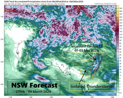 Sydney Weather to Have Increased Rain Later THIS WEEK