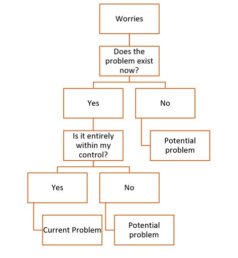 Image result for Why Worry Flow Chart