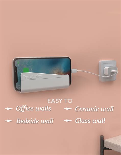 Portronics Modesk 101: Wall Hanging Mobile Holder Online