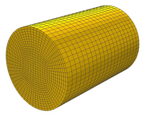 Image result for Meshing Cylinder Rod Using HyperMesh
