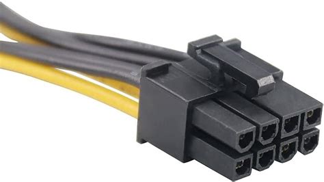 Buy 8 Pin PCI Express to Dual 4 Pin Molex Graphics Card Power Cable, 2 ...